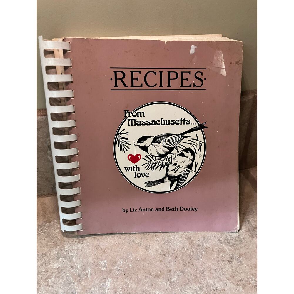 Recipes from Massachusetts 1992, Liz Anton and Beth Dooley, Cookbook, y2K, 1990s